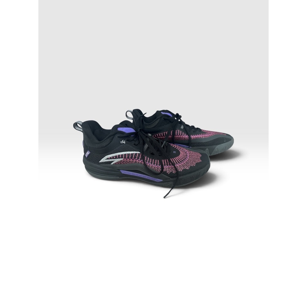 Anta Kai 1 Speed Basketball Shoes Mens 11.5 Black Purple Pink 8125A1123-3